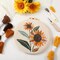 3-Set Flower Punch Needle Kit – Beginner-Friendly DIY Embroidery Set with Printed Patterns, Hoops, Yarn, Threader & Instructions for Adults